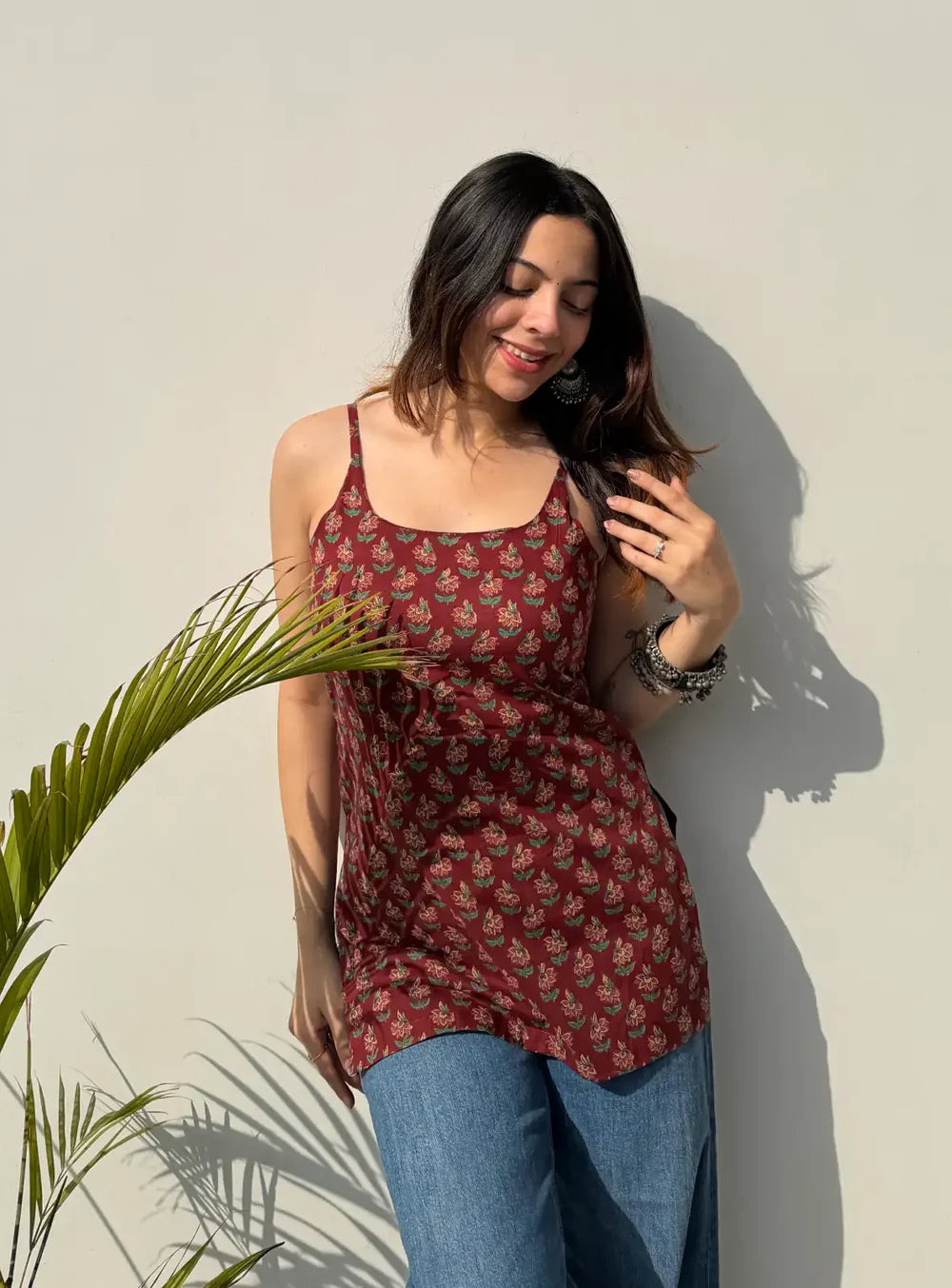 Nitya Short Sleeveless Kurti