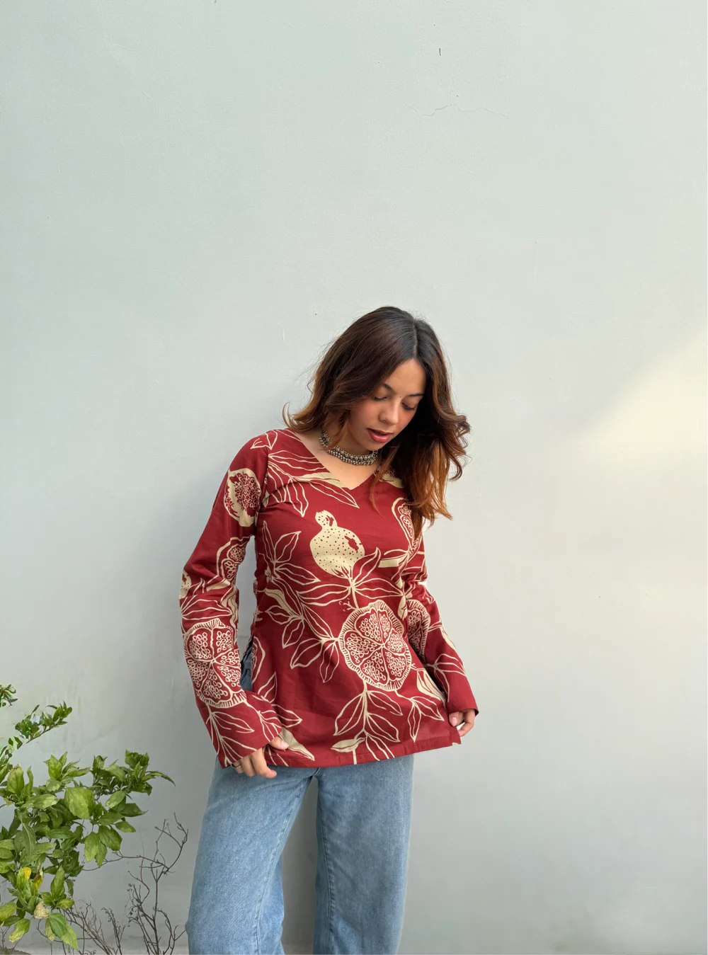 Pyaaz Kachori Bell Sleeves Kurti