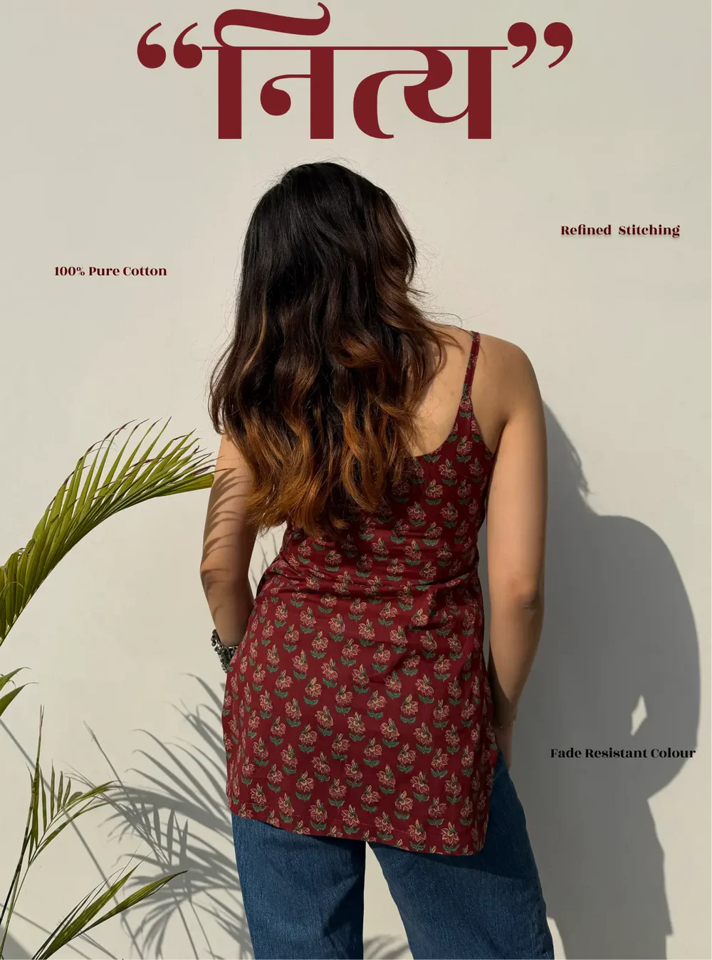 Nitya Short Sleeveless Kurti