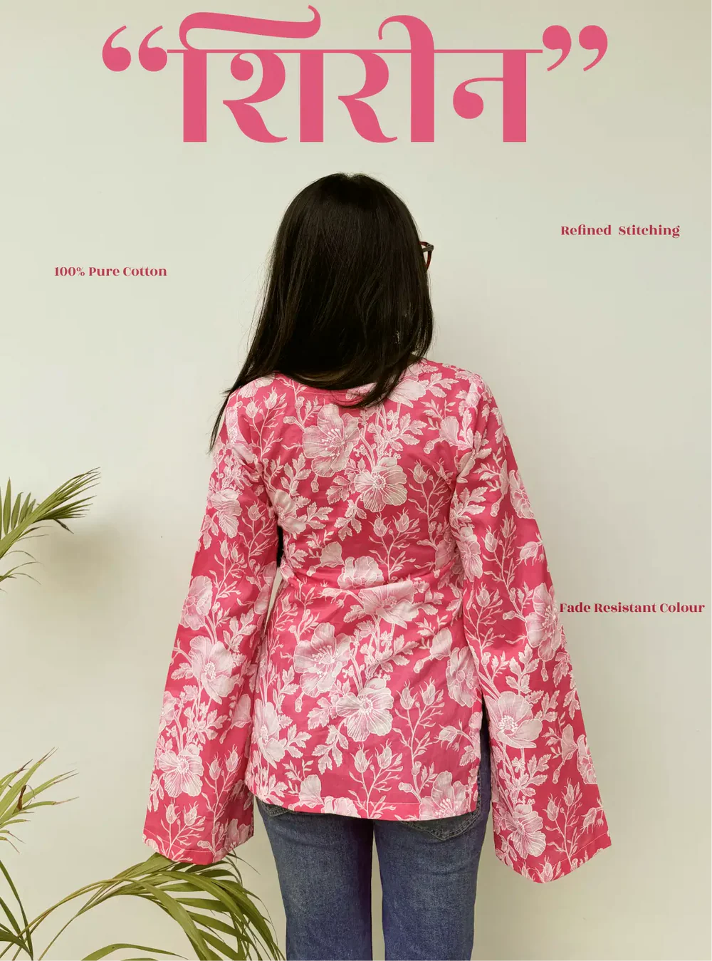 Shirin Bell Sleeves Kurti