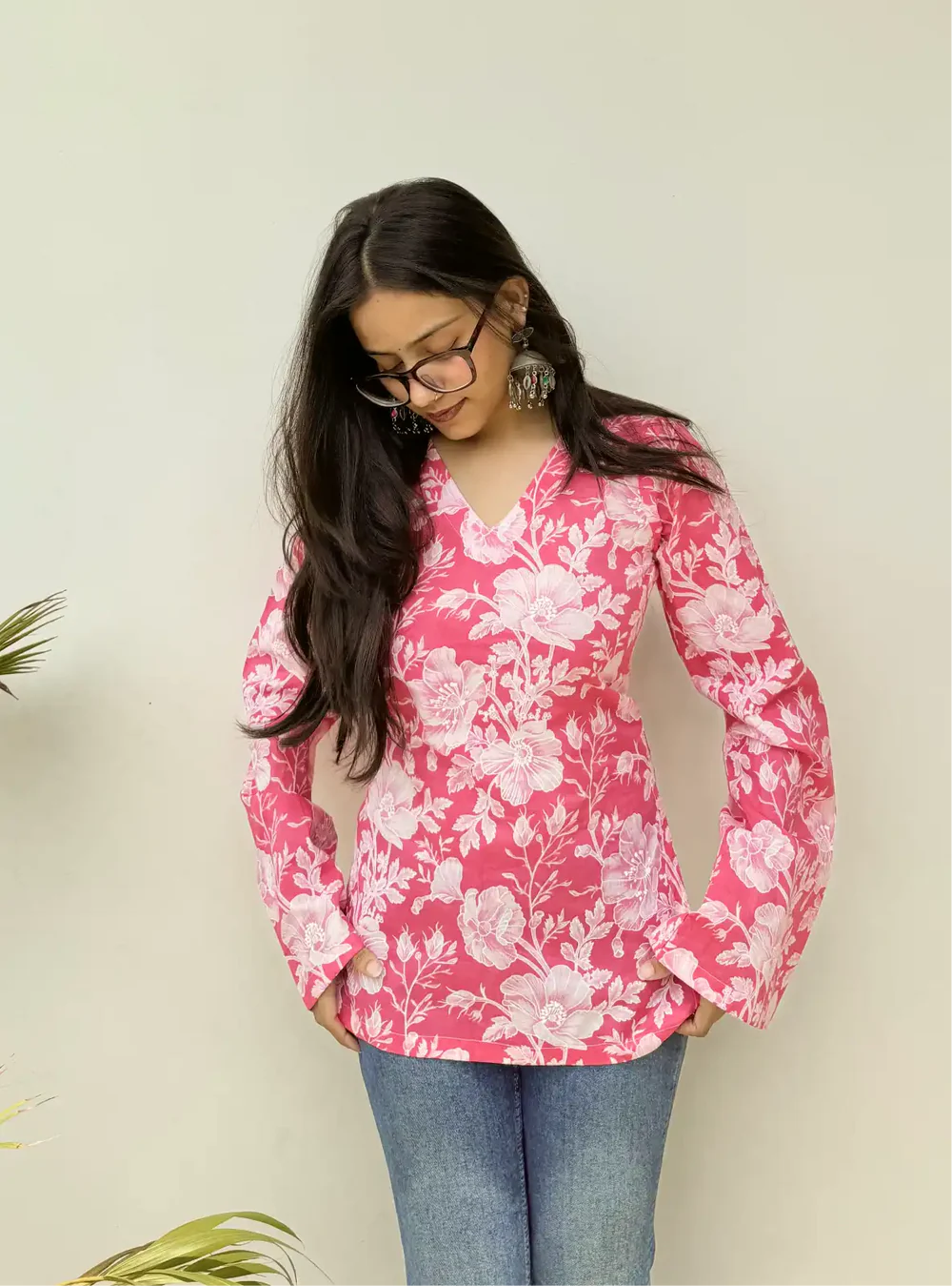 Shirin Bell Sleeves Kurti