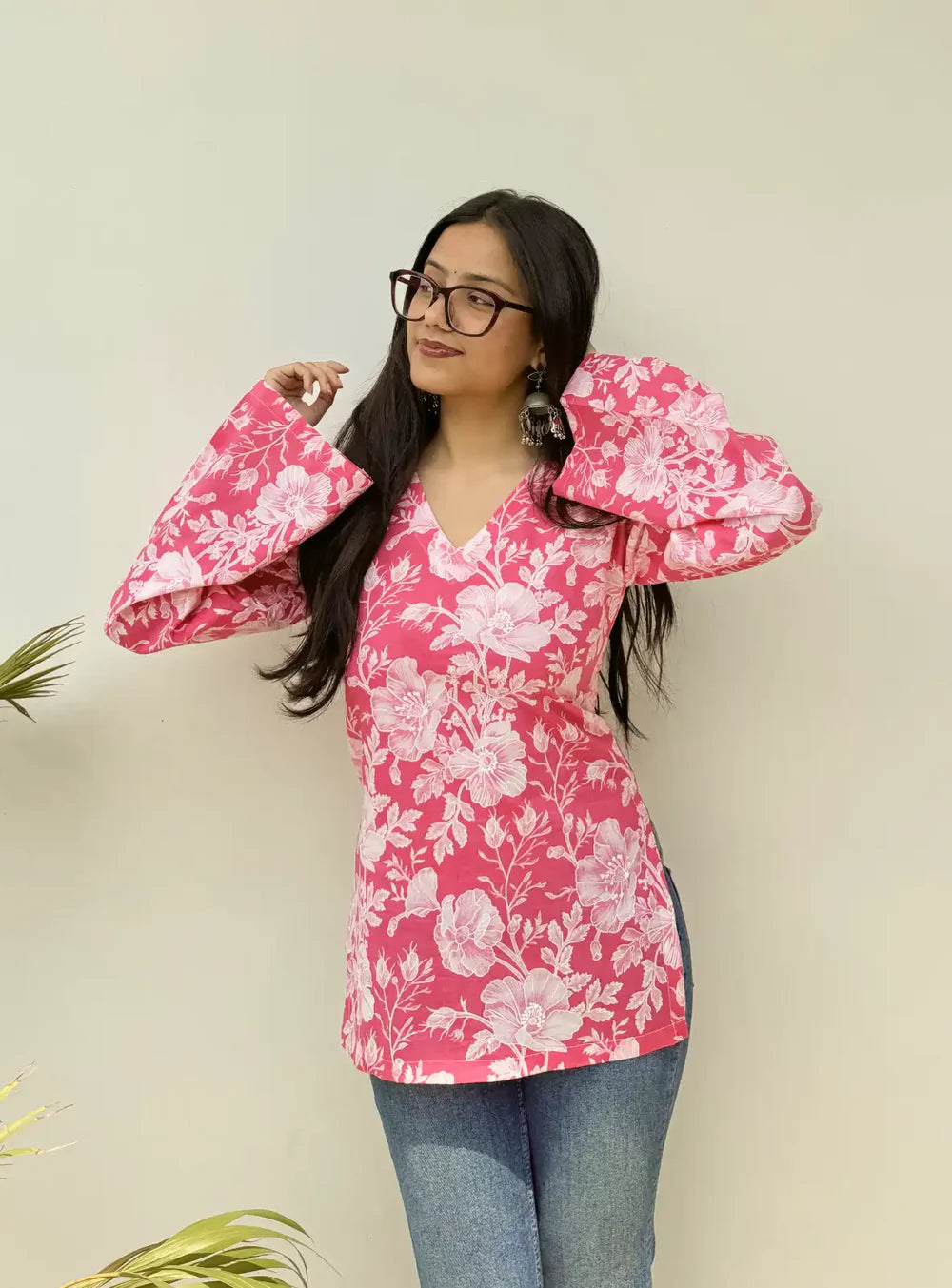 Shirin Bell Sleeves Kurti