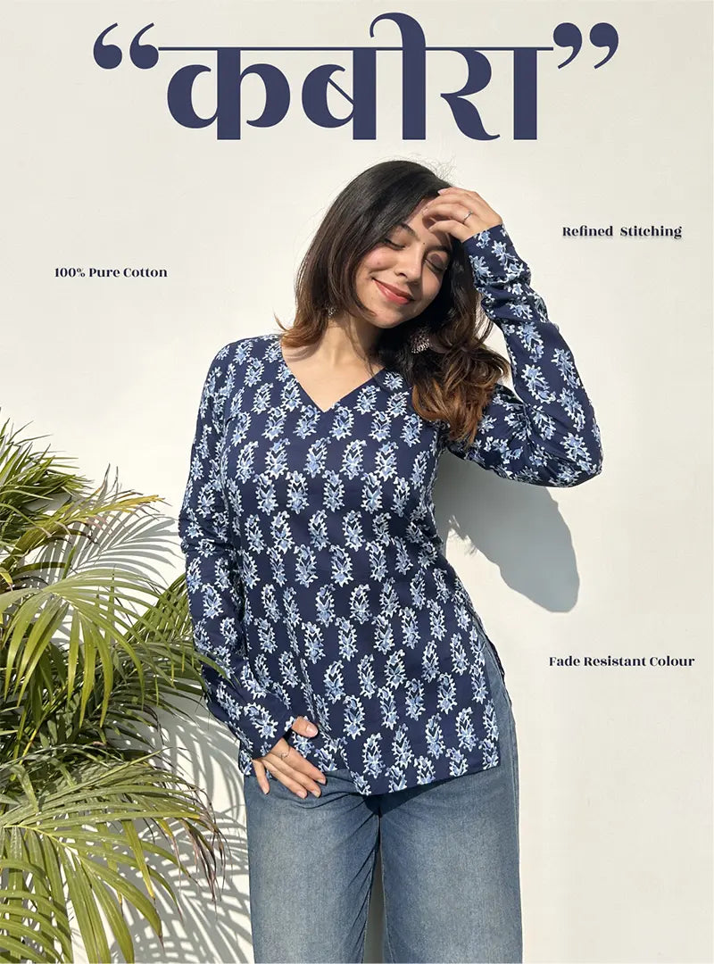 Kabira Straight Sleeves Kurti