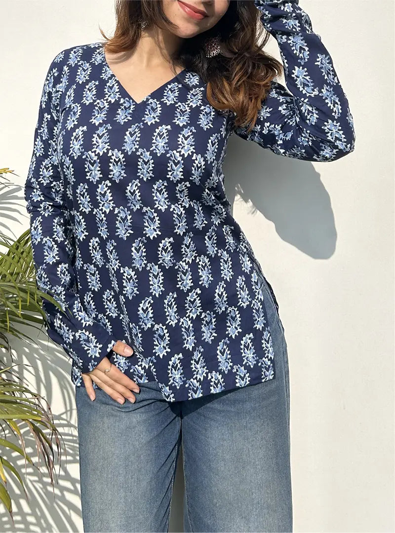 Kabira Straight Sleeves Kurti