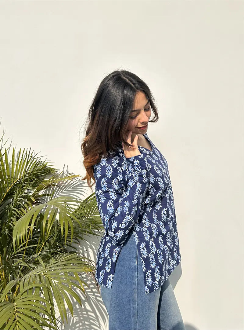 Kabira Straight Sleeves Kurti