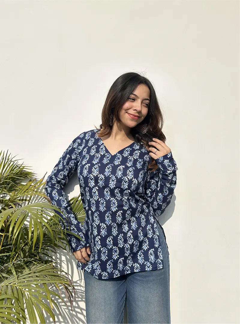Kabira Straight Sleeves Kurti