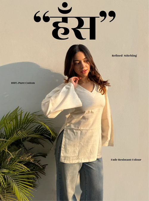 Hans Bell Sleeves Kurti