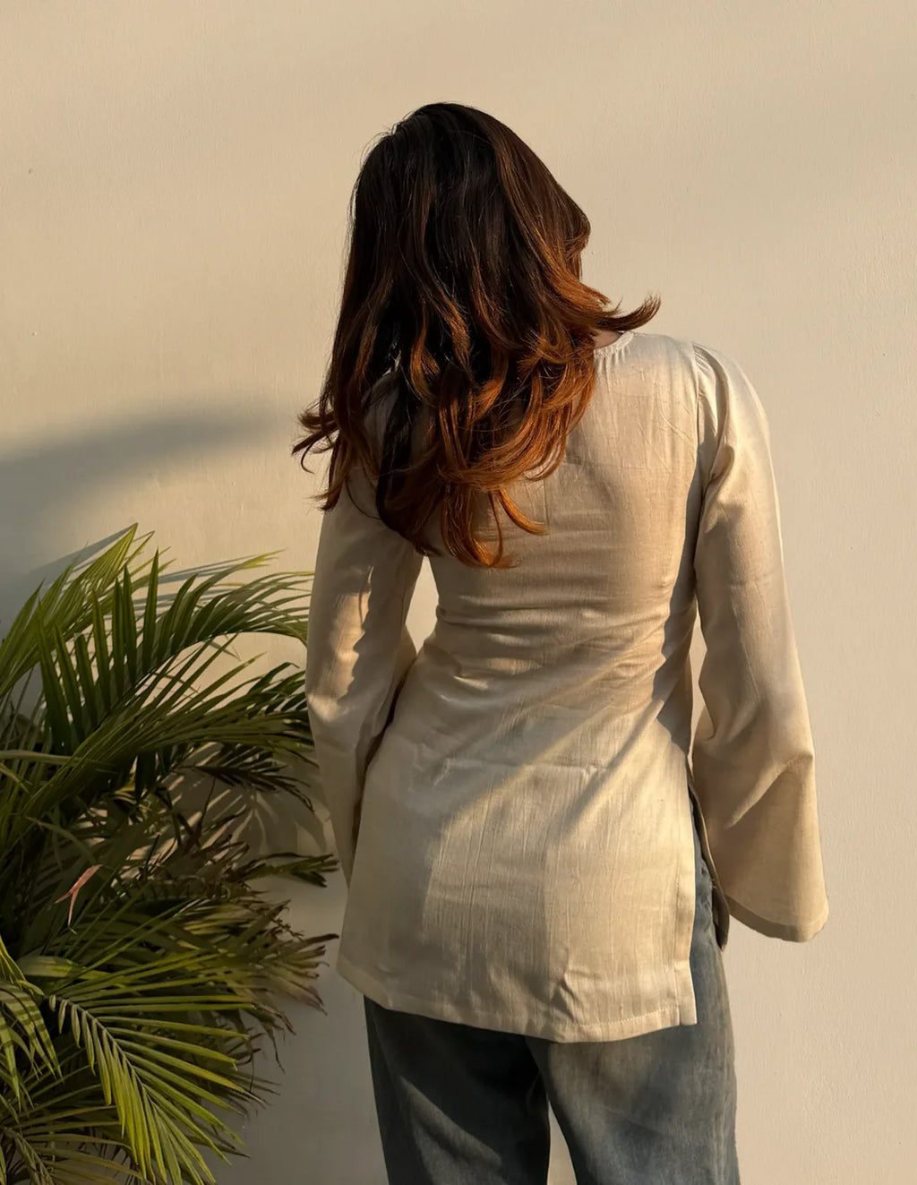 Hans Bell Sleeves Kurti